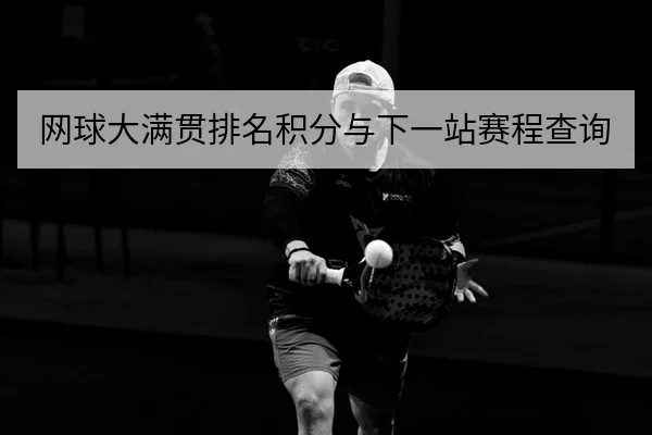 网球大满贯排名积分与下一站赛程查询